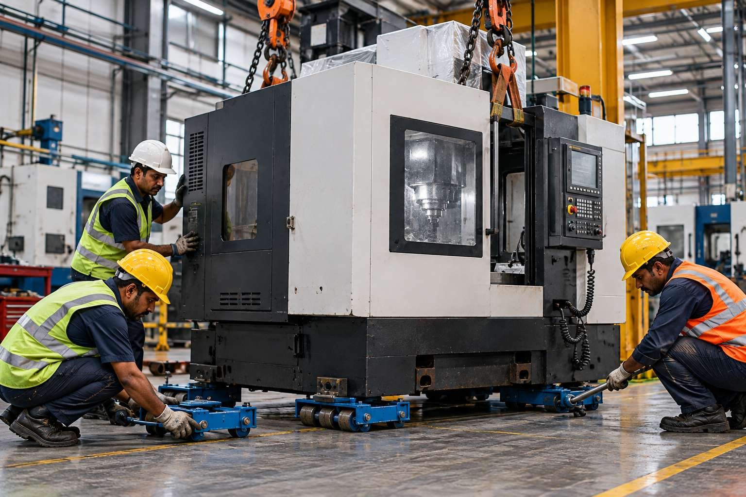Production Machinery Shifting | Dayanand Guides